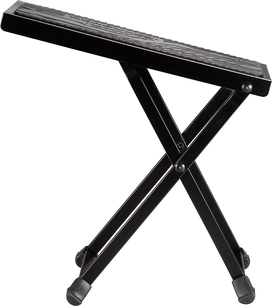 Metal Folding Guitar Footstool Rest Anti-Slip Stand Height