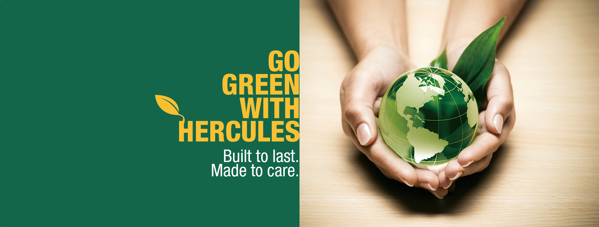 Go Green With Hercules -1